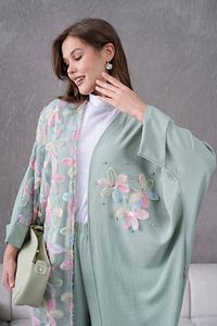 embroidered stylish top kaftan style 3