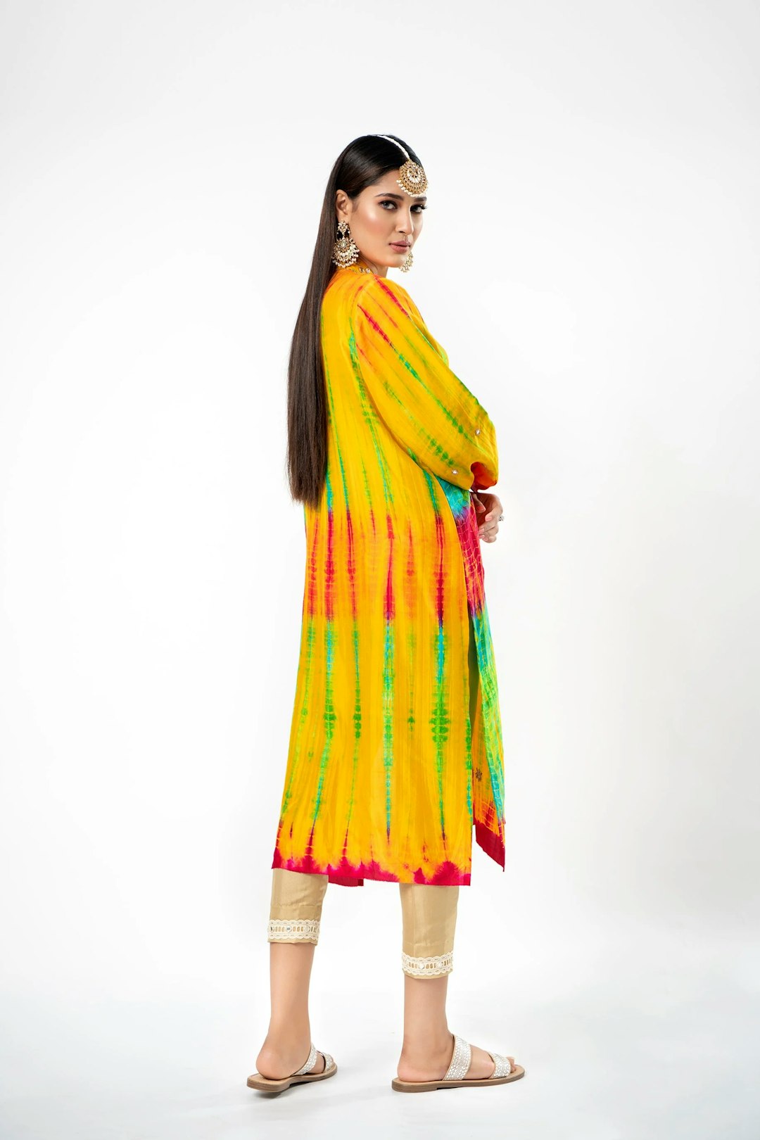 programs-01 Fashion shooting in studio . Professional models , fashionable clothes and style, new collection. stylish look
